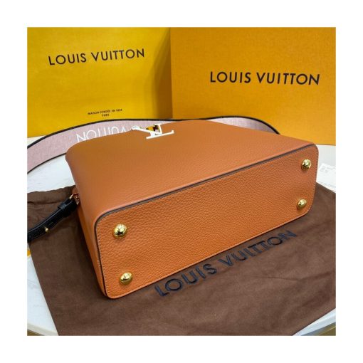 Louis Vuitton Capucines MM M59020 Gold/Noir - Image 4