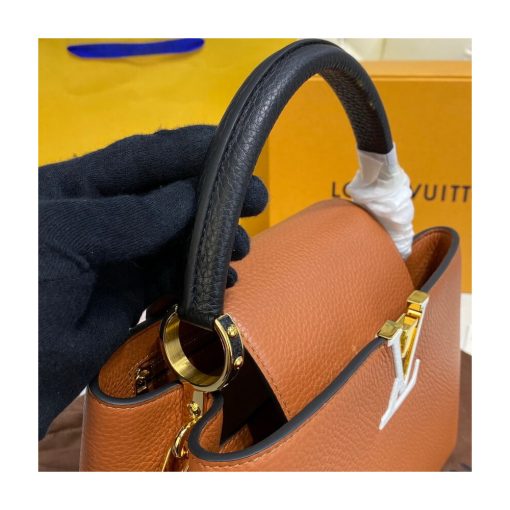 Louis Vuitton Capucines MM M59020 Gold/Noir - Image 5
