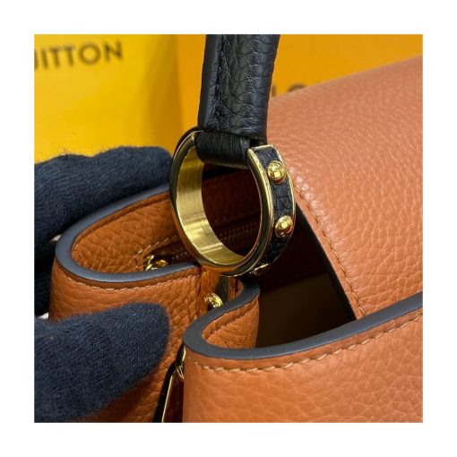 Louis Vuitton Capucines MM M59020 Gold/Noir - Image 6