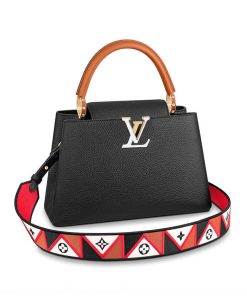 Louis Vuitton Capucines MM M59020 Noir/Rouge