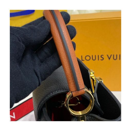 Louis Vuitton Capucines MM M59020 Noir/Rouge - Image 7