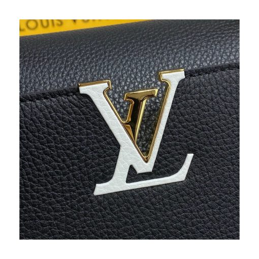 Louis Vuitton Capucines MM M59020 Noir/Rouge - Image 8