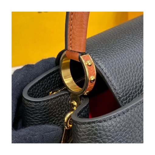 Louis Vuitton Capucines MM M59020 Noir/Rouge - Image 10