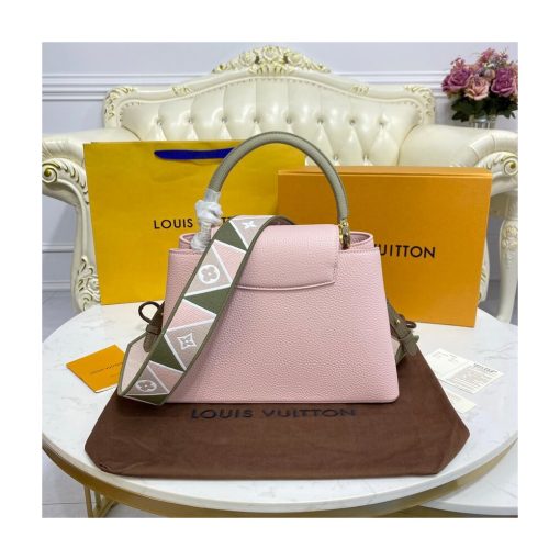 Louis Vuitton Capucines MM M59020 Rose/Beige - Image 3
