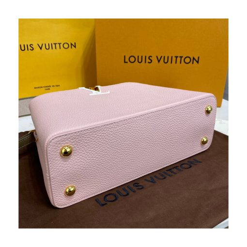 Louis Vuitton Capucines MM M59020 Rose/Beige - Image 4