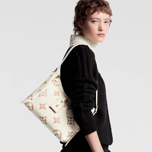 Louis Vuitton CarryAll PM M24141 Latte/Chamallow - Image 2