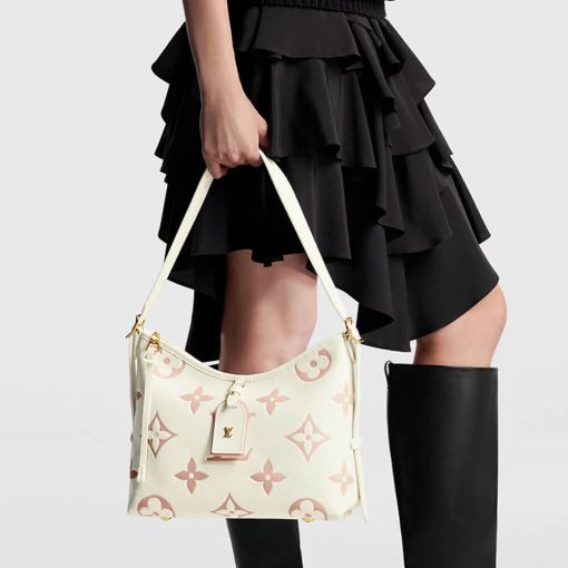 Louis Vuitton CarryAll PM M24141 Latte/Chamallow - Image 3