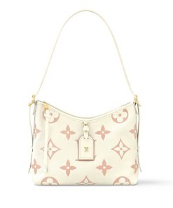 Louis Vuitton CarryAll PM M24141 Latte/Chamallow