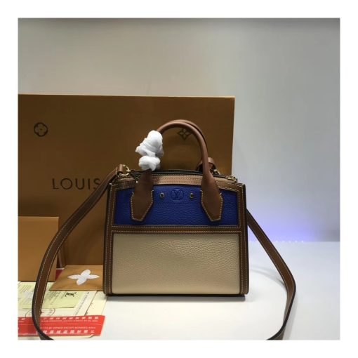 Louis Vuitton City Steamer MiNi M55099 Blue - Image 6