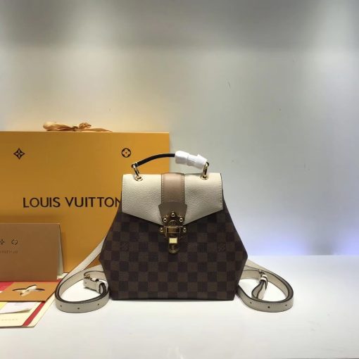 Louis Vuitton Clapton Backpack N42259 N42262 N40104 Creme - Image 2