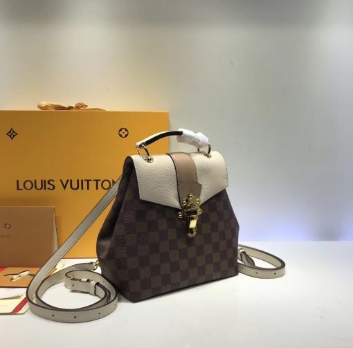 Louis Vuitton Clapton Backpack N42259 N42262 N40104 Creme - Image 3