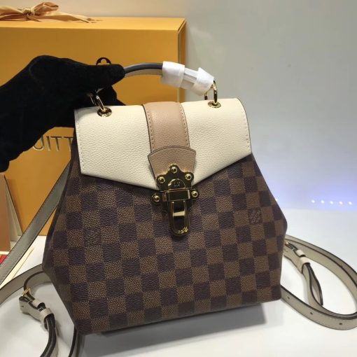 Louis Vuitton Clapton Backpack N42259 N42262 N40104 Creme - Image 4