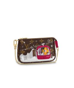 Louis Vuitton Courchevel Mini Pochette Accessoires M68490