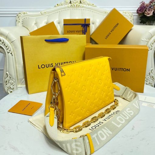 Louis Vuitton Coussin PM Bag M20378 Yellow - Image 6