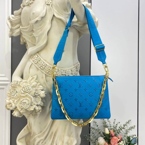 Louis Vuitton Coussin PM M20769 Turquoise Blue - Image 5