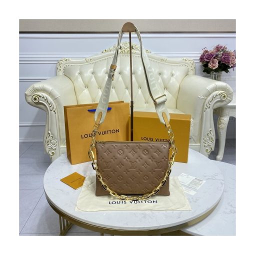 Louis Vuitton Coussin PM M59277 Taupe - Image 3