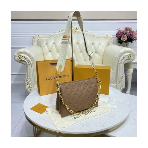 Louis Vuitton Coussin PM M59277 Taupe - Image 4
