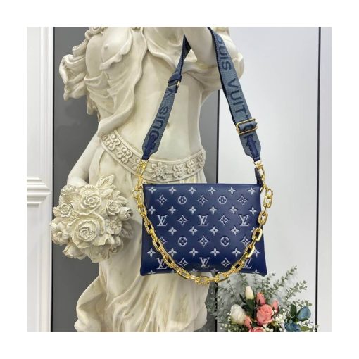 Louis Vuitton Coussin PM M59392 Navy Blue - Image 3