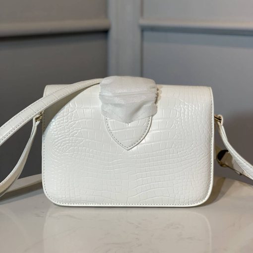 Louis Vuitton Crocodile Embossed LV Pont 9 M55950 White - Image 4