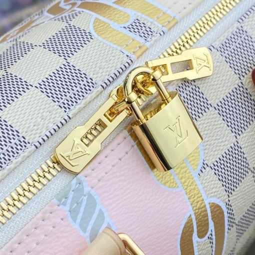 Louis Vuitton Damie Azur Speedy Bandouliere 25 N40473 - Image 14