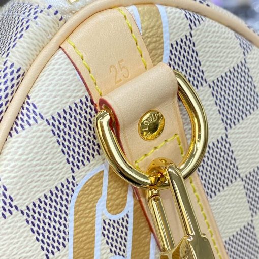 Louis Vuitton Damie Azur Speedy Bandouliere 25 N40473 - Image 15