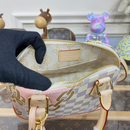 Louis Vuitton Damier Azur Alma BB N40472 - Image 14