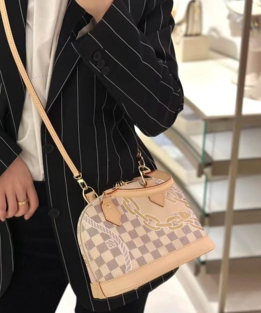 Louis Vuitton Damier Azur Alma BB N40472 - Image 4