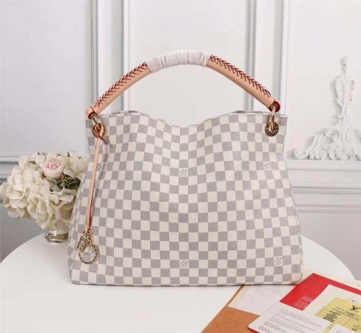 Louis Vuitton Damier Azur Canvas Artsy MM N41174 - Image 2