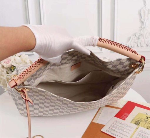 Louis Vuitton Damier Azur Canvas Artsy MM N41174 - Image 9