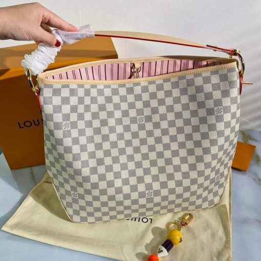 Louis Vuitton Damier Azur Canvas Delightful MM N41448 - Image 3