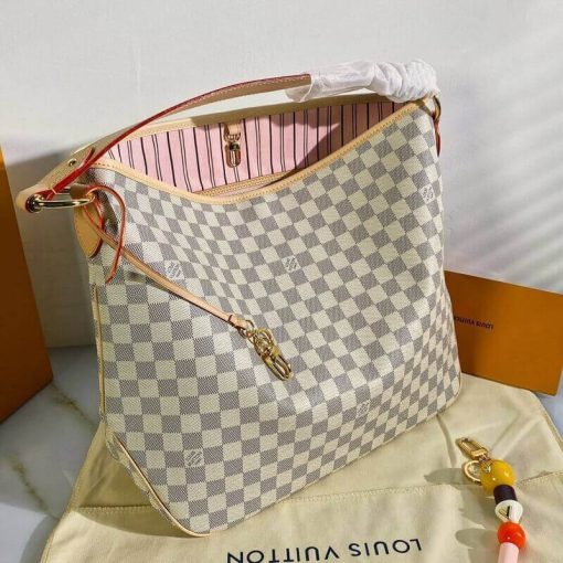Louis Vuitton Damier Azur Canvas Delightful MM N41448 - Image 4