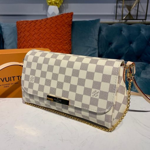 Louis Vuitton Damier Azur Canvas Favorite MM N41275 - Image 3