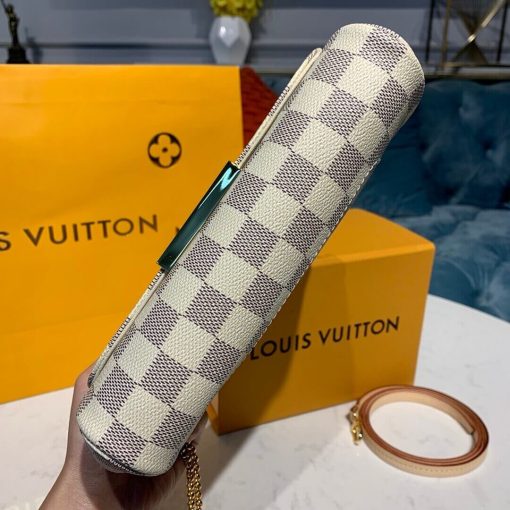 Louis Vuitton Damier Azur Canvas Favorite PM N41277 - Image 5