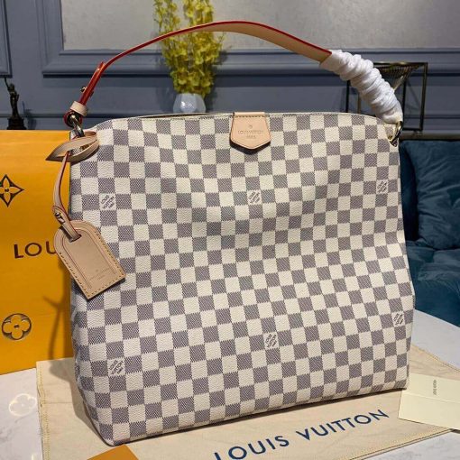 Louis Vuitton Damier Azur Canvas Graceful MM N42232 - Image 2