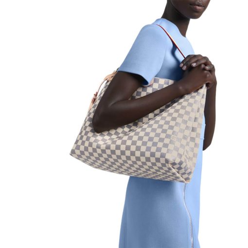 Louis Vuitton Damier Azur Canvas Graceful MM N42233 - Image 2