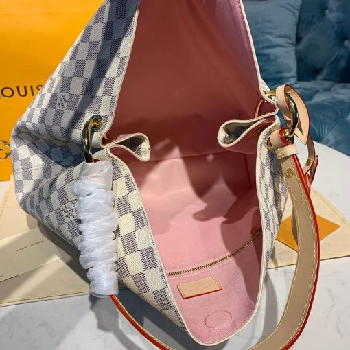 Louis Vuitton Damier Azur Canvas Graceful MM N42233 - Image 11