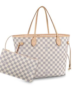 Louis Vuitton Damier Azur Canvas Neverfull MM N41361