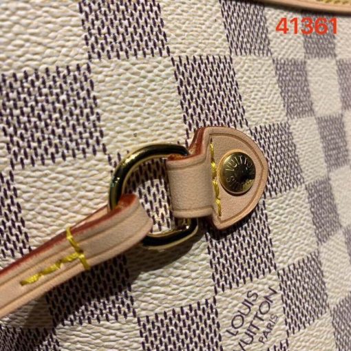 Louis Vuitton Damier Azur Canvas Neverfull MM N41361 - Image 8