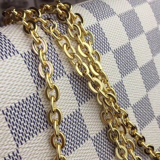 Louis Vuitton Damier Azur Canvas Pochette Felicie N63106 - Image 6