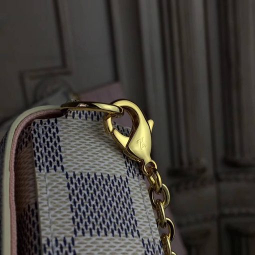 Louis Vuitton Damier Azur Canvas Pochette Felicie N63106 - Image 7