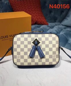 Louis Vuitton Damier Azur Canvas Saintonge N40154 Light Blue