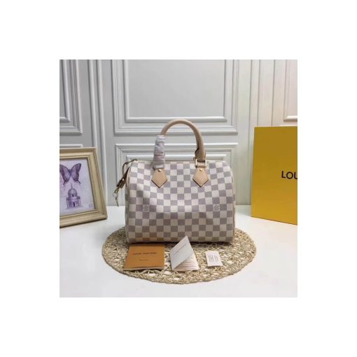 Louis Vuitton Damier Azur Canvas Speedy 25 N41371 - Image 2