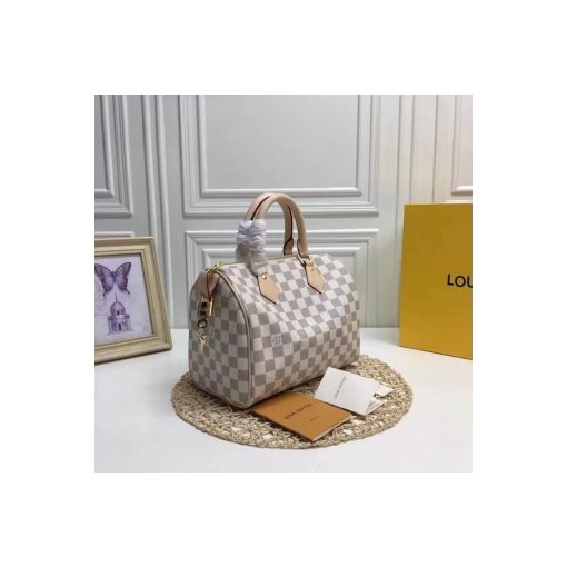 Louis Vuitton Damier Azur Canvas Speedy 25 N41371 - Image 3