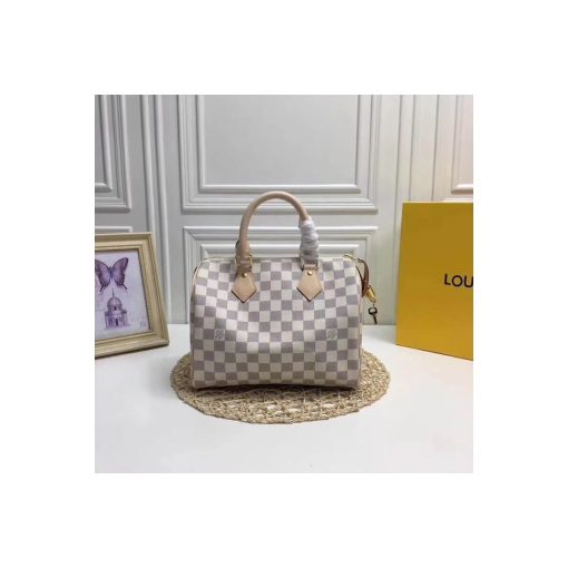 Louis Vuitton Damier Azur Canvas Speedy 25 N41371 - Image 4