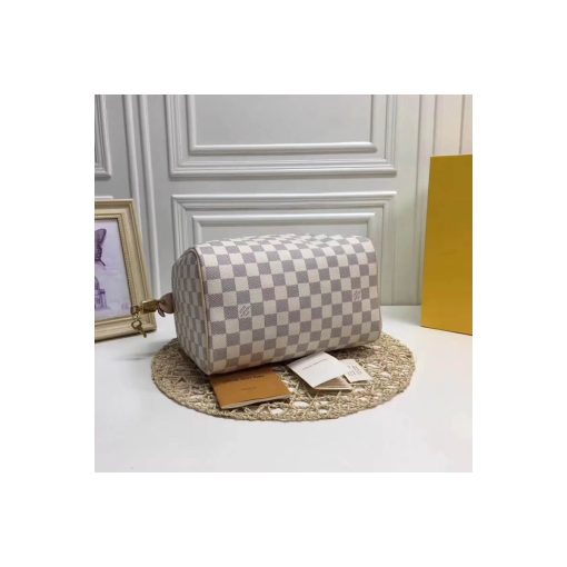 Louis Vuitton Damier Azur Canvas Speedy 25 N41371 - Image 9