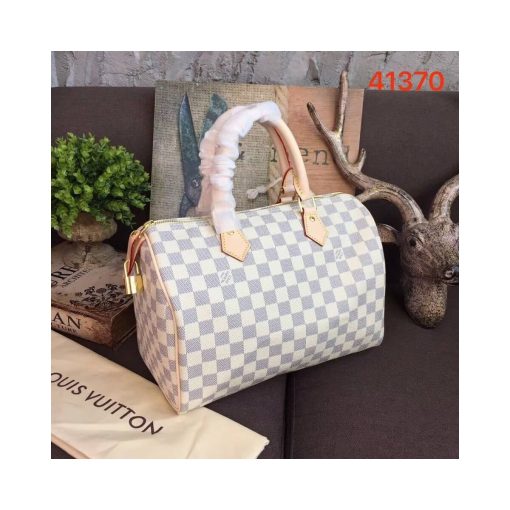 Louis Vuitton Damier Azur Canvas Speedy 30 N41370 - Image 6