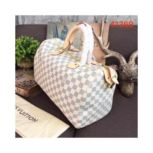 Louis Vuitton Damier Azur Canvas Speedy 35 N41369 - Image 4