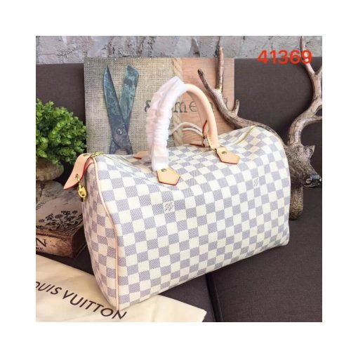 Louis Vuitton Damier Azur Canvas Speedy 35 N41369 - Image 5