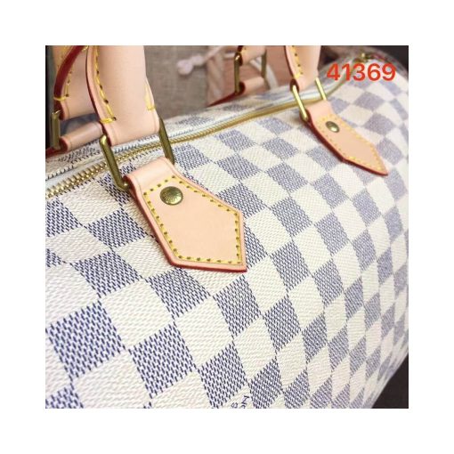 Louis Vuitton Damier Azur Canvas Speedy 35 N41369 - Image 6