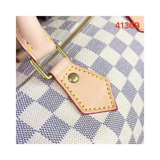 Louis Vuitton Damier Azur Canvas Speedy 35 N41369 - Image 8